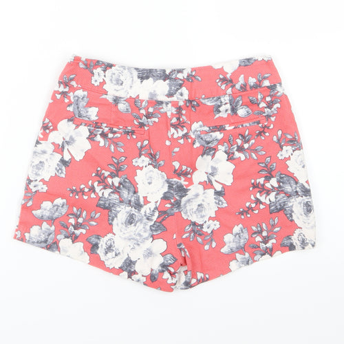 Glassons Womens Pink Floral  Sailor Shorts Size 6