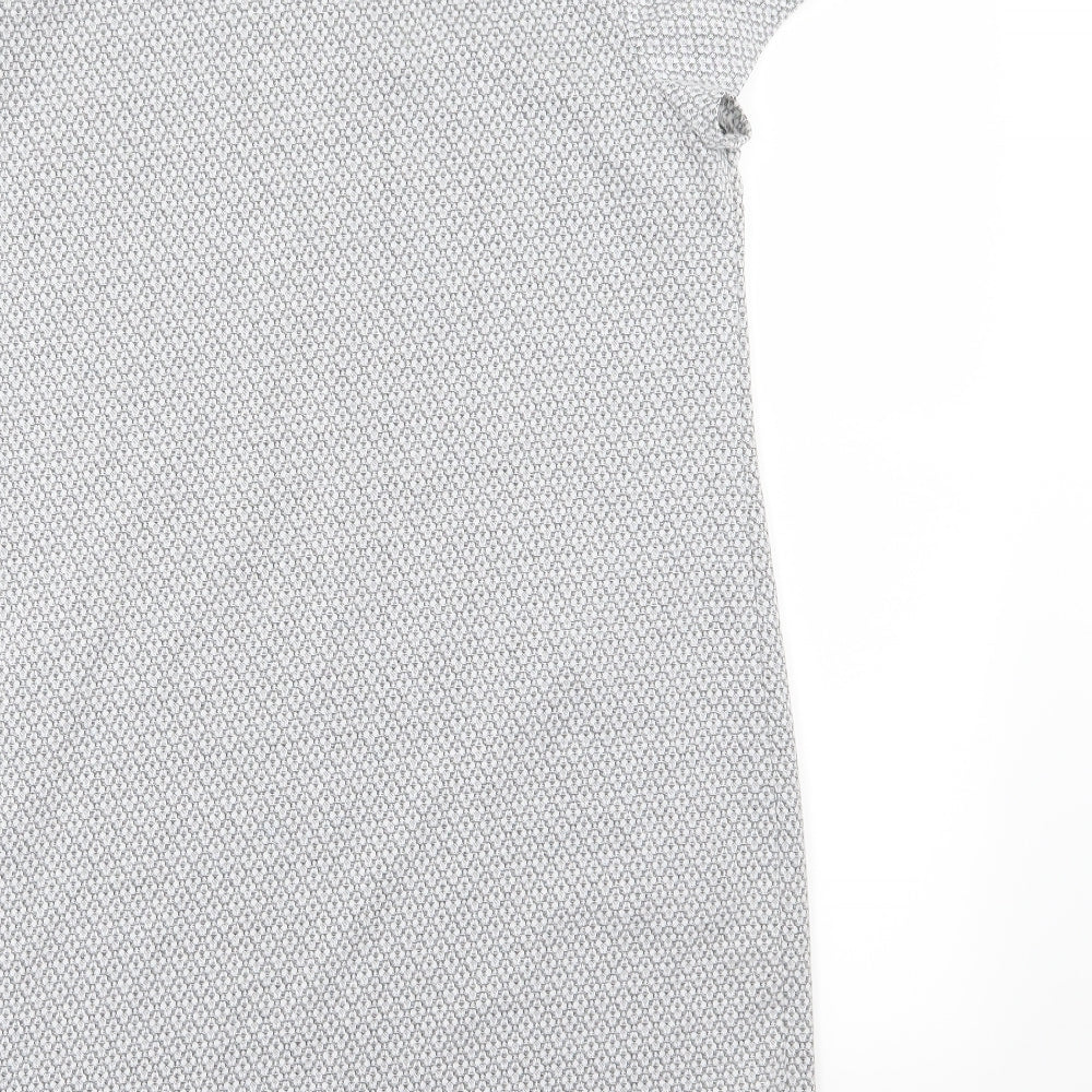 Peacocks Womens Grey  Jersey A-Line  Size 16