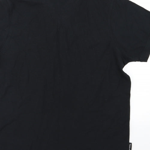 Timbuktu Mens Black    Polo Size L