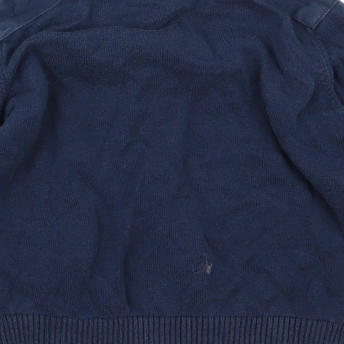 Palomino Boys Blue  Knit Pullover Jumper Size 3 Years