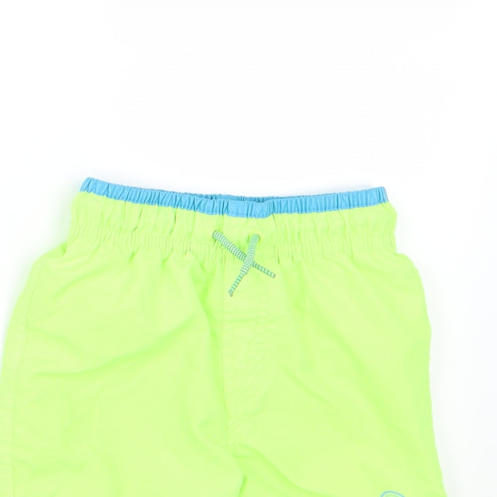 Primark Boys Green   Sweat Shorts Size 3-4 Years - Swim