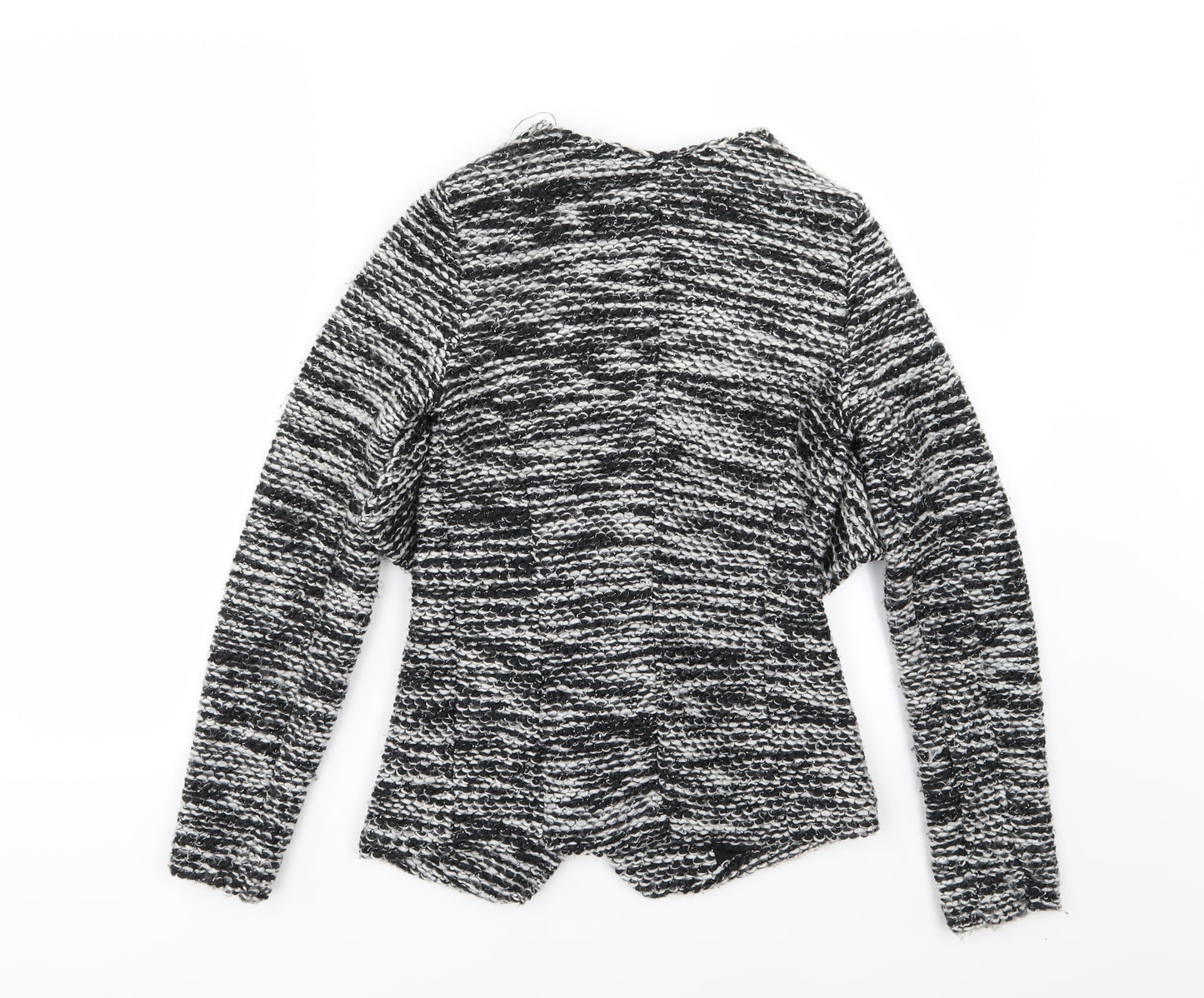 H&M Womens Grey  Knit Jacket  Size XS