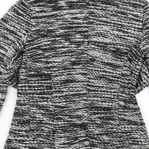 H&M Womens Grey  Knit Jacket  Size XS
