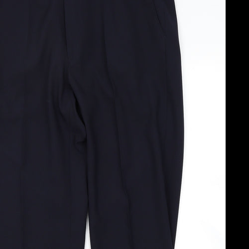 Marks and Spencer Mens Blue   Trousers  Size 40 L29 in