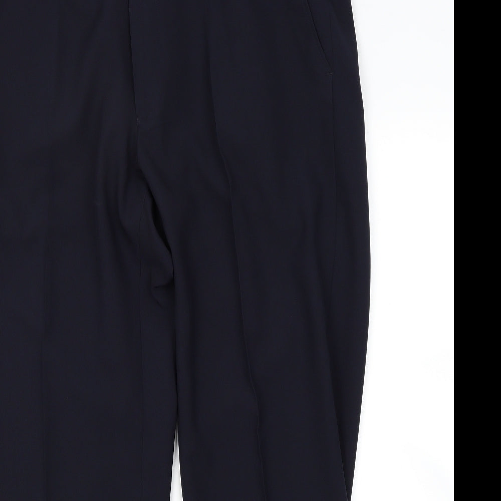 Marks and Spencer Mens Blue   Trousers  Size 40 L29 in