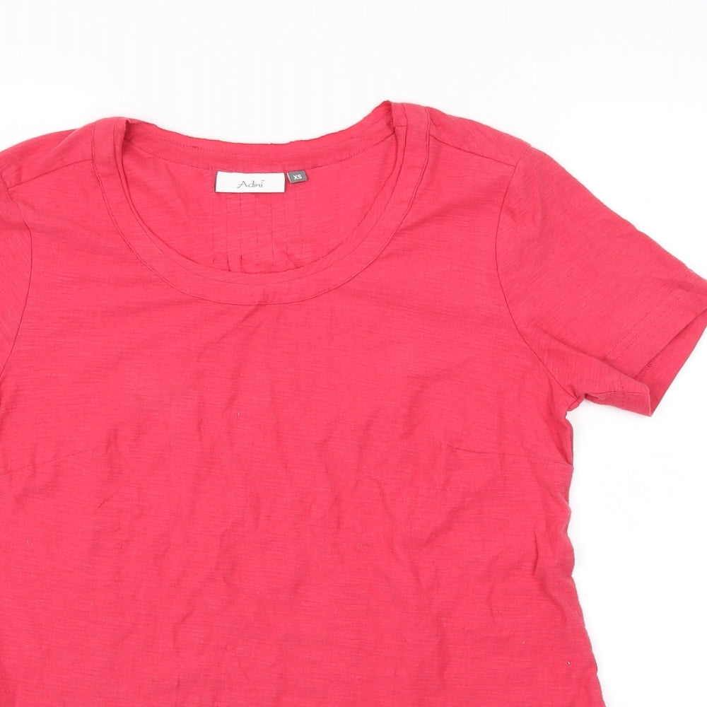 Adini Womens Red   T-Shirt Dress  Size S