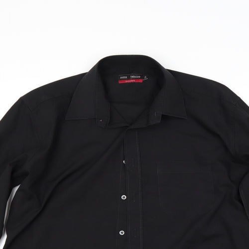 Marks and Spencer Mens Black    Dress Shirt Size 16.5