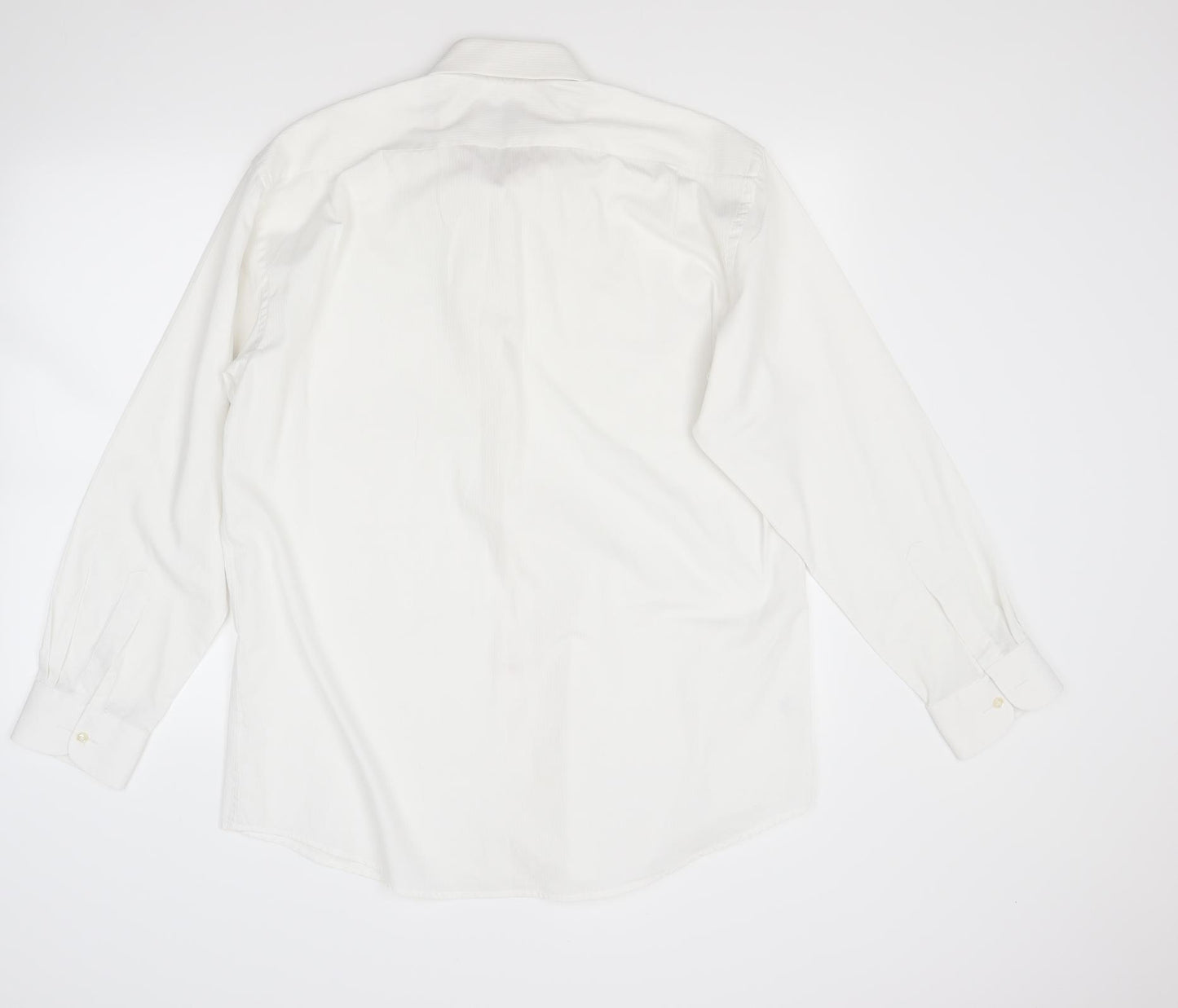 Pierre Cardin Mens White    Dress Shirt Size 16.5