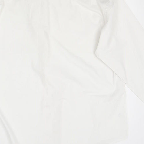 Pierre Cardin Mens White    Dress Shirt Size 16.5