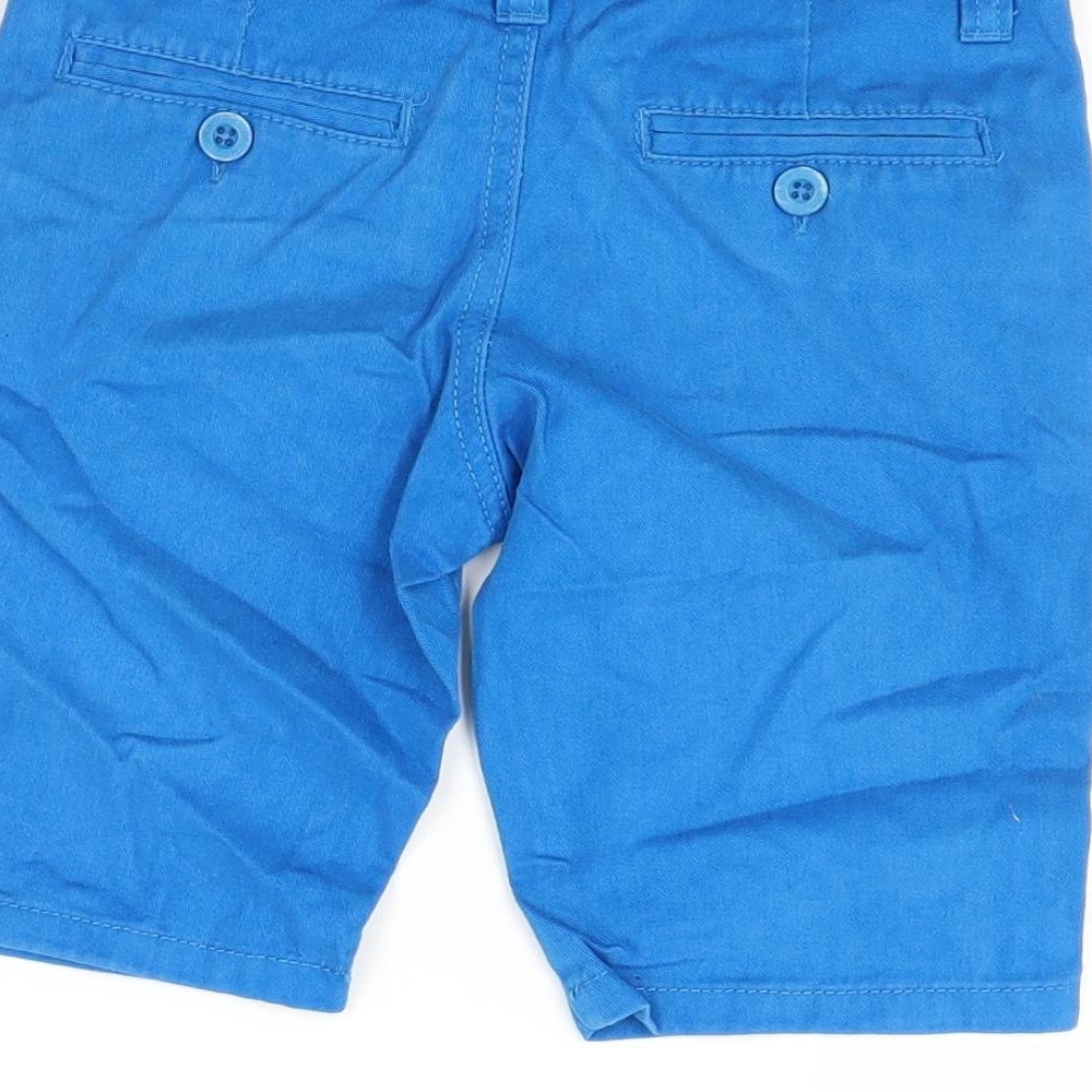 Primark Boys Blue   Chino Shorts Size 4-5 Years