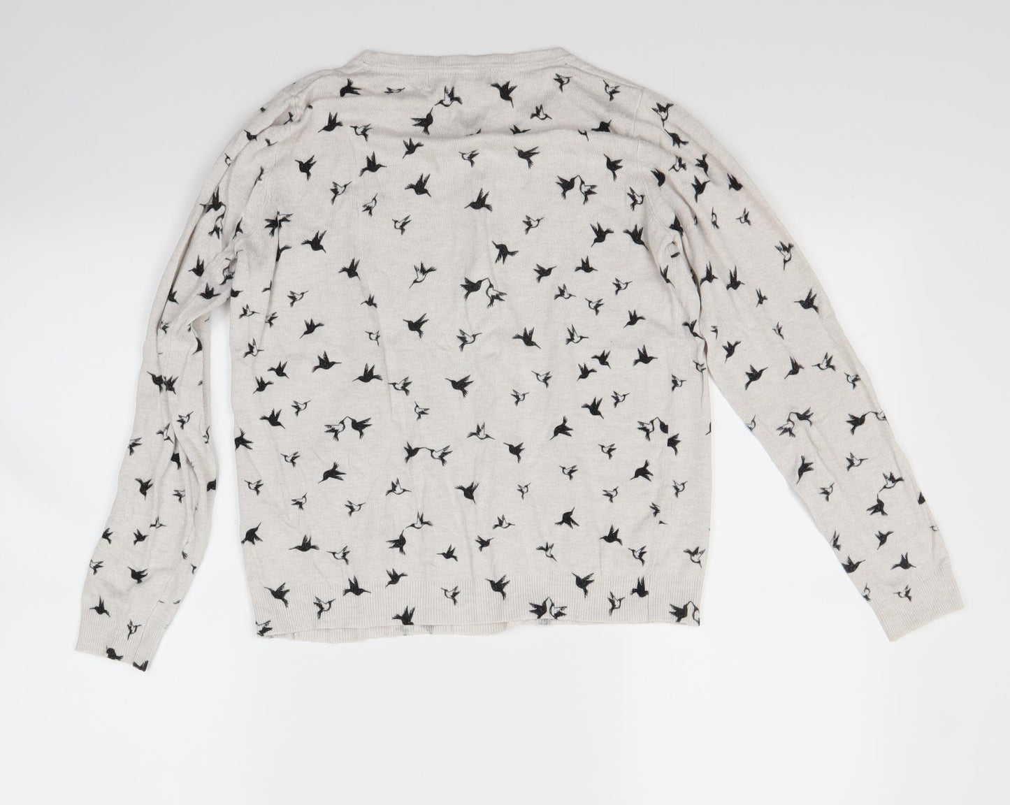 Marks and Spencer Womens Beige   Cardigan Jumper Size 12