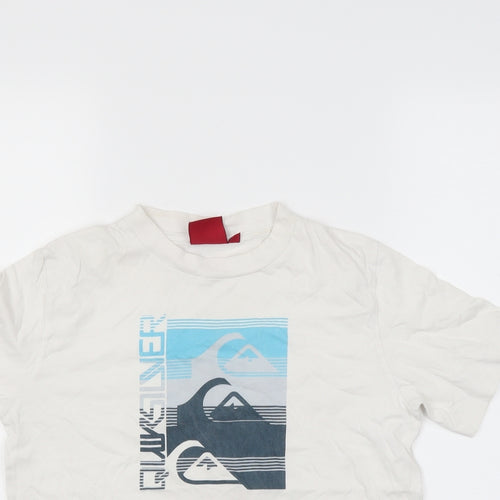 Quicksilver Womens White   Basic T-Shirt Size 12