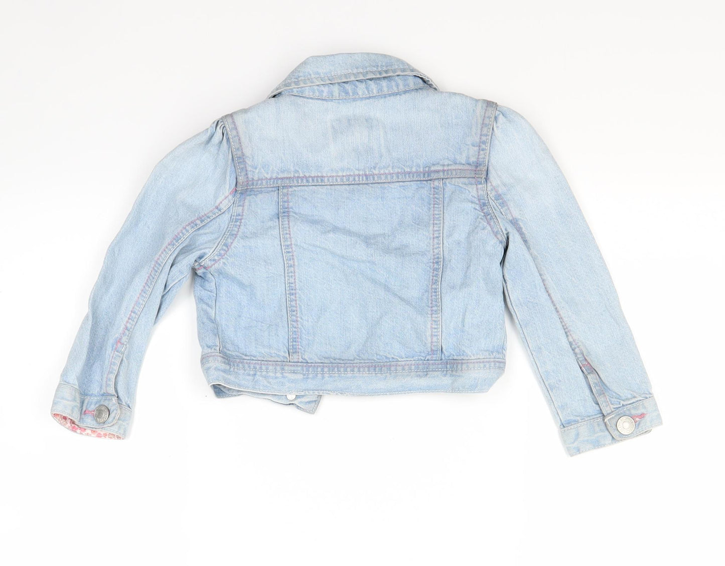 Cherokee Girls Blue  Denim Jacket Coat Size 2-3 Years