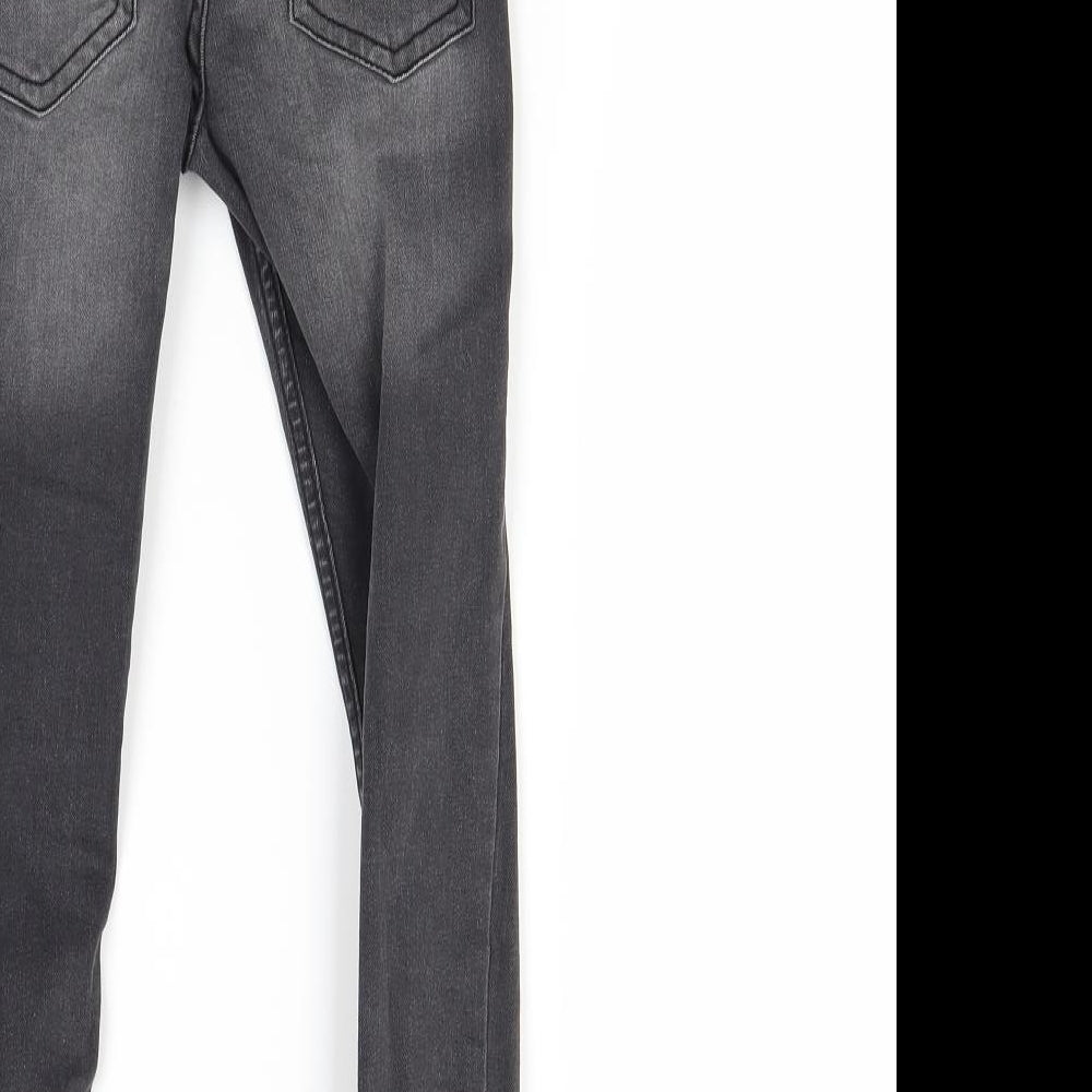 Primark Boys Black  Denim Skinny Jeans Size 4-5 Years