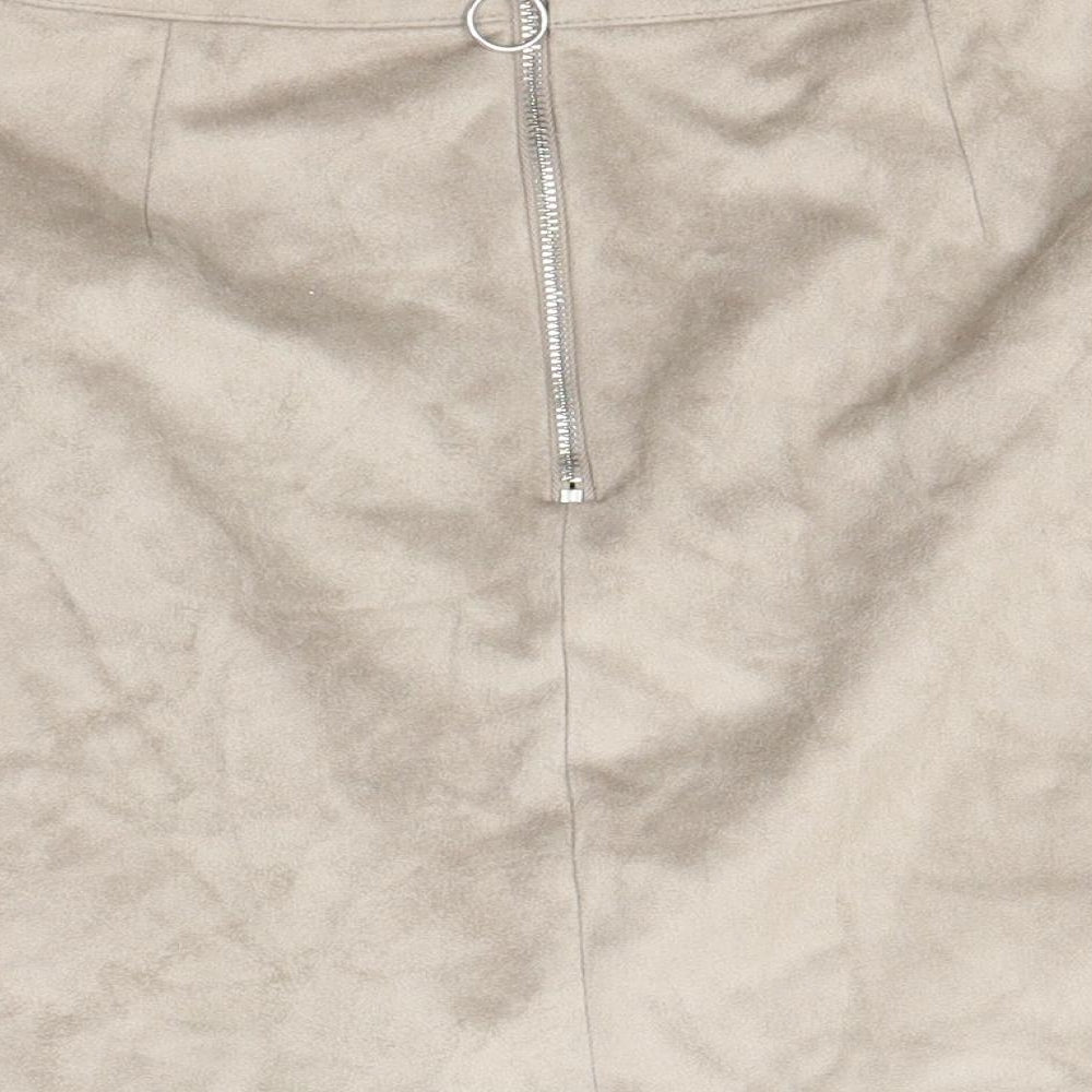 Primark Womens Beige   Mini Skirt Size 6