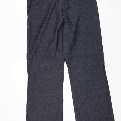 New Look Womens Blue   Trousers  Size 16 L29 in