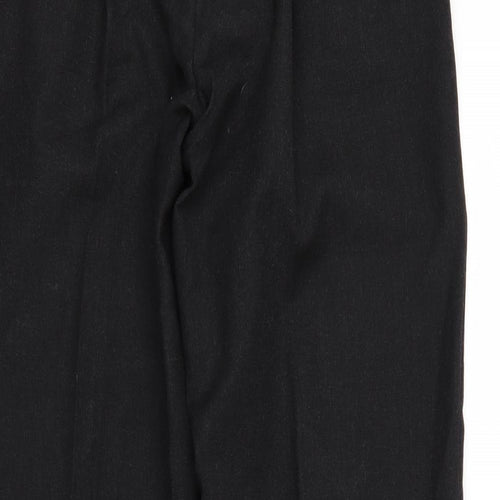 Bruno Saint Hilaire Mens Black   Trousers  Size 34 L29 in