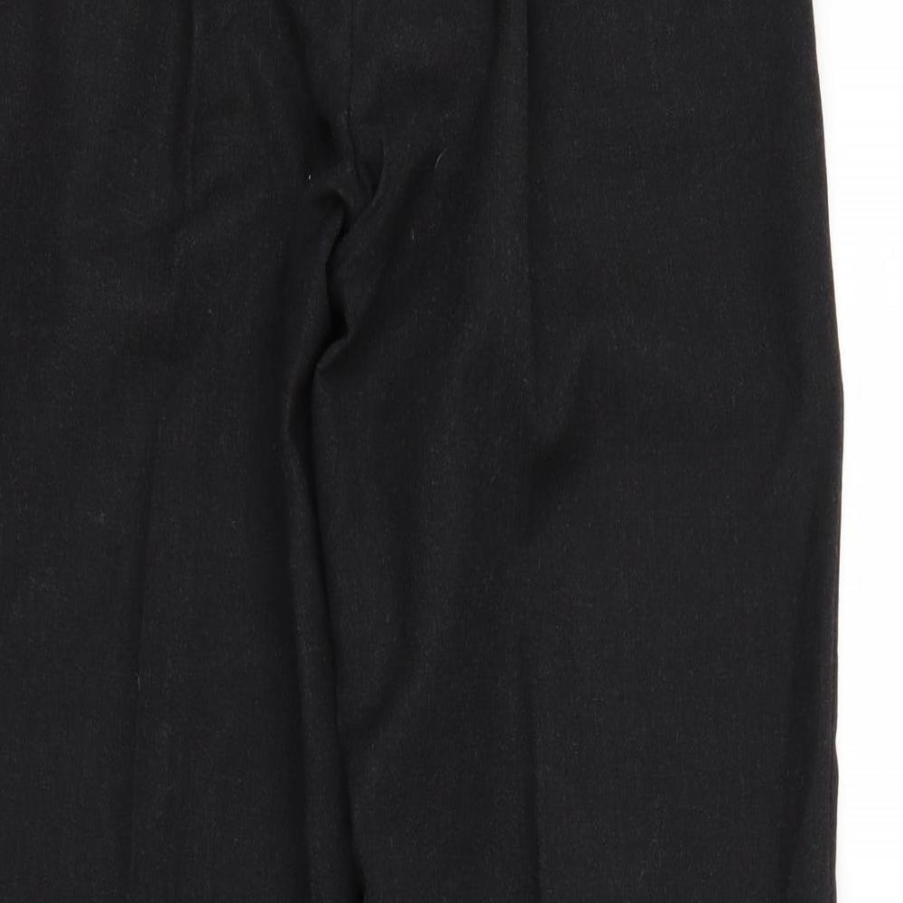 Bruno Saint Hilaire Mens Black   Trousers  Size 34 L29 in