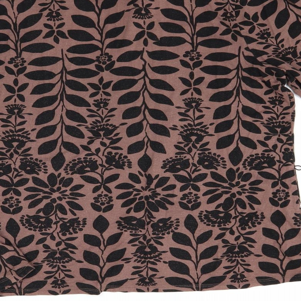 NEXT Womens Brown   Basic Button-Up Size 20
