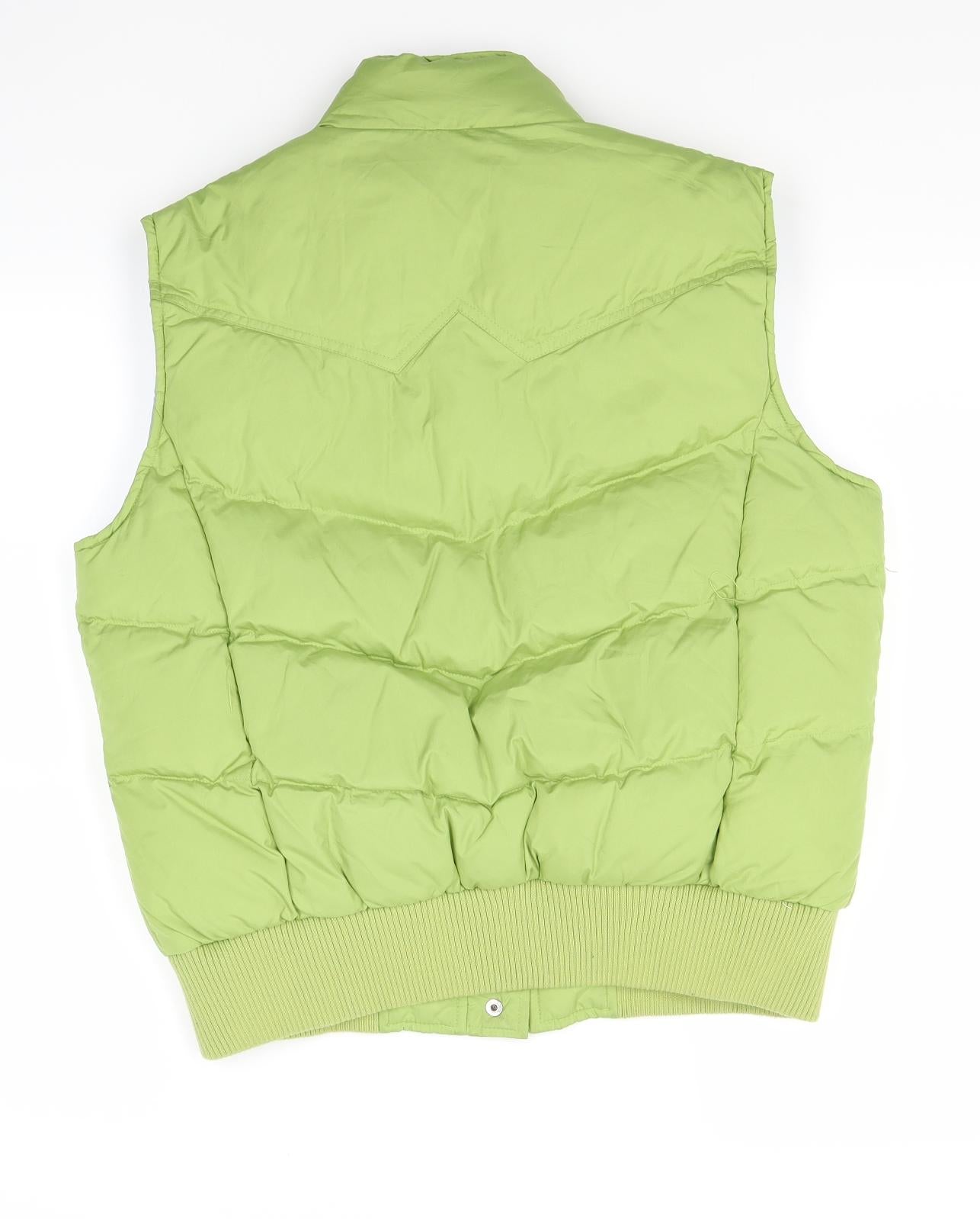 dunnes Womens Green   Gilet Coat Size 12
