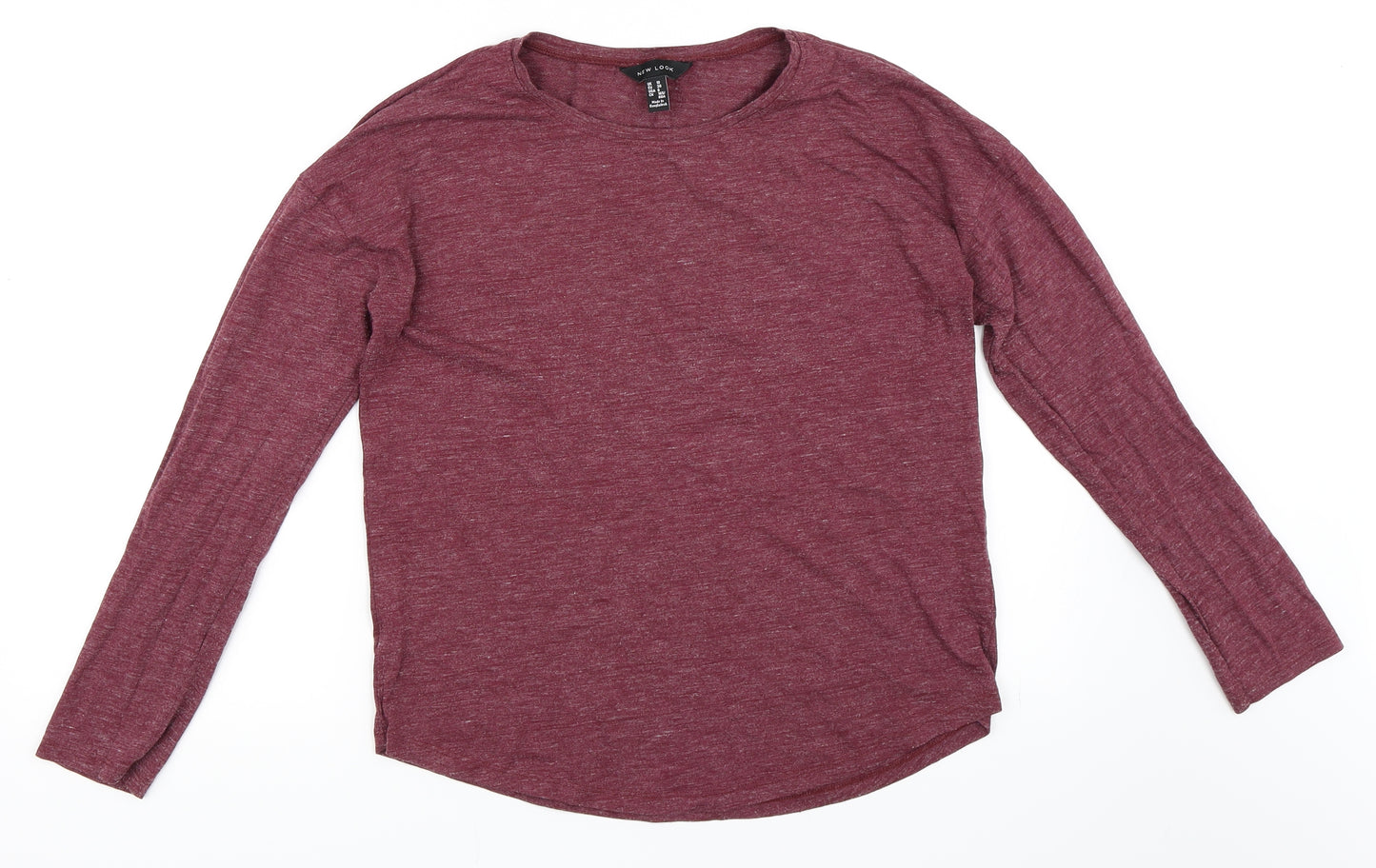 New Look Womens Red   Basic T-Shirt Size 10
