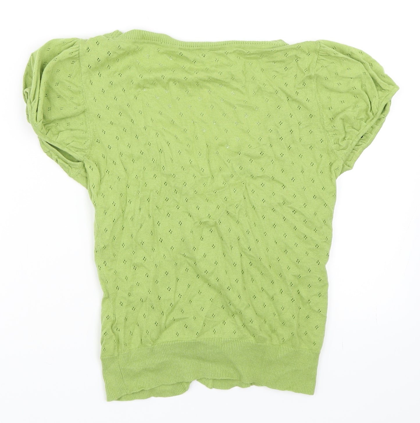 Dorothy Perkins Womens Green   Cardigan Jumper Size 10