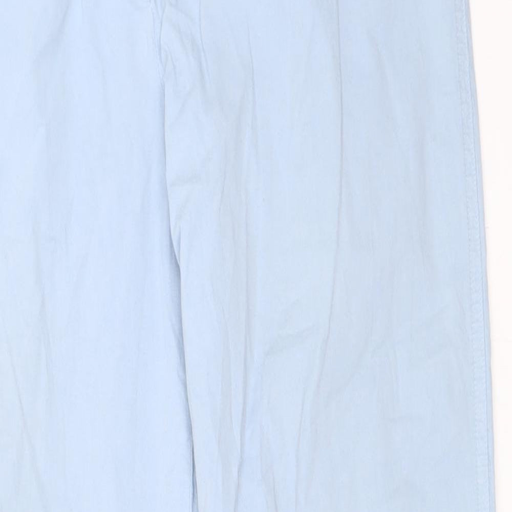 Anna Gui Womens Blue   Chino Trousers Size 42 L30 in