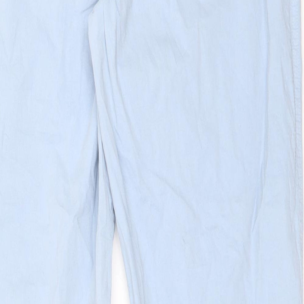 Anna Gui Womens Blue   Chino Trousers Size 42 L30 in