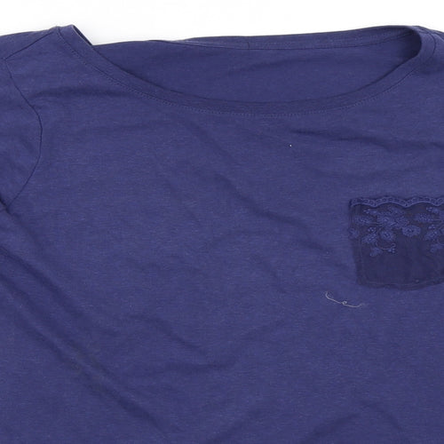 George Womens Blue   Basic T-Shirt Size 20