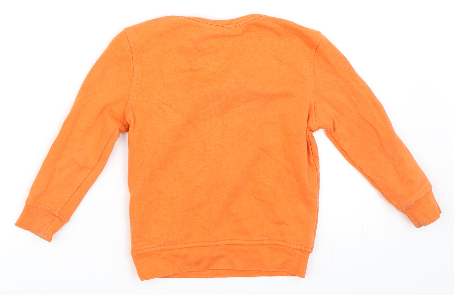 George Boys Orange   Pullover Sweatshirt Size 2-3 Years