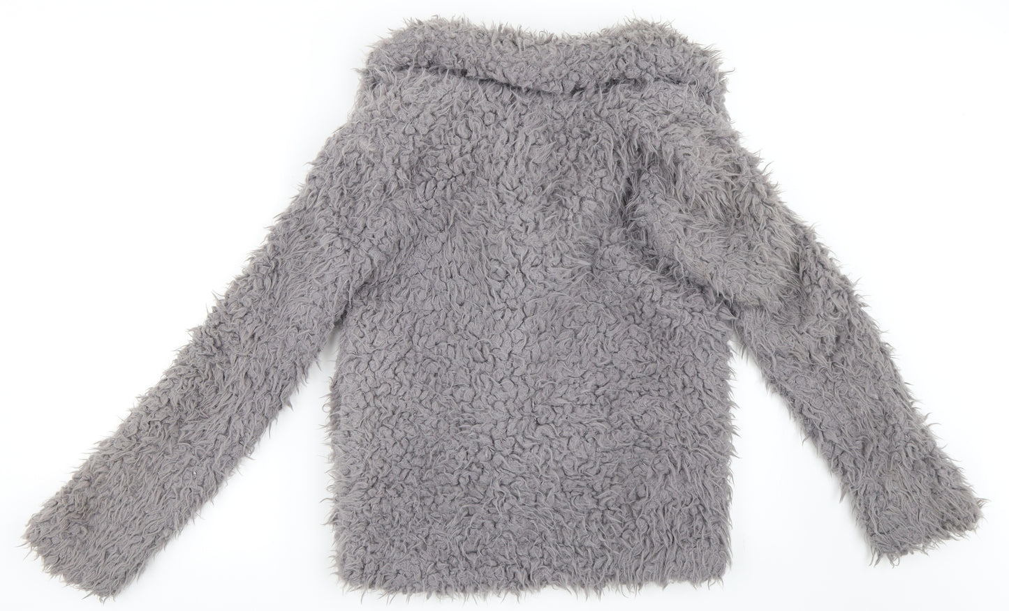 Primark Womens Grey   Jacket Coat Size 4