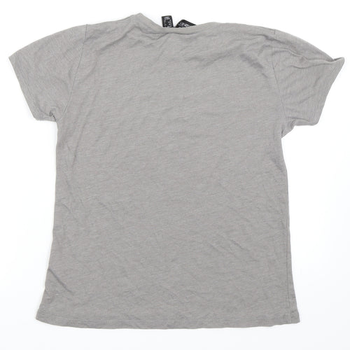 Game Of Thrones Womens Grey   Basic T-Shirt Size 6  - Game Of Thrones