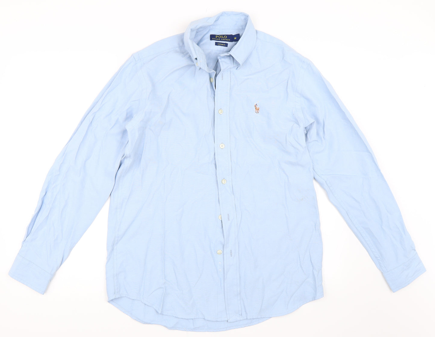 Polo Ralph Lauren Mens Blue    Button-Up Size M