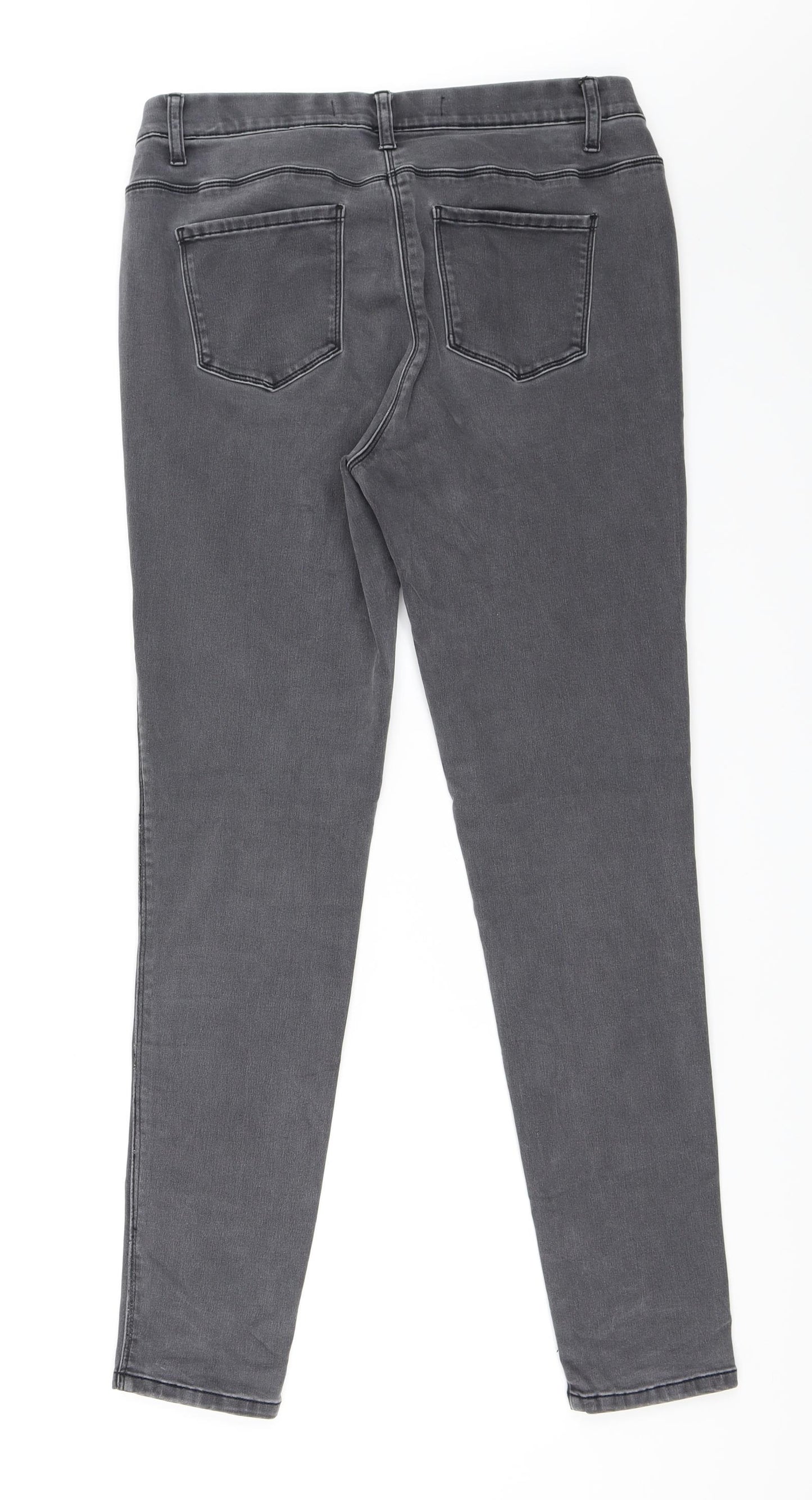 NEXT Womens Grey   Jegging Jeans Size 16 L29 in