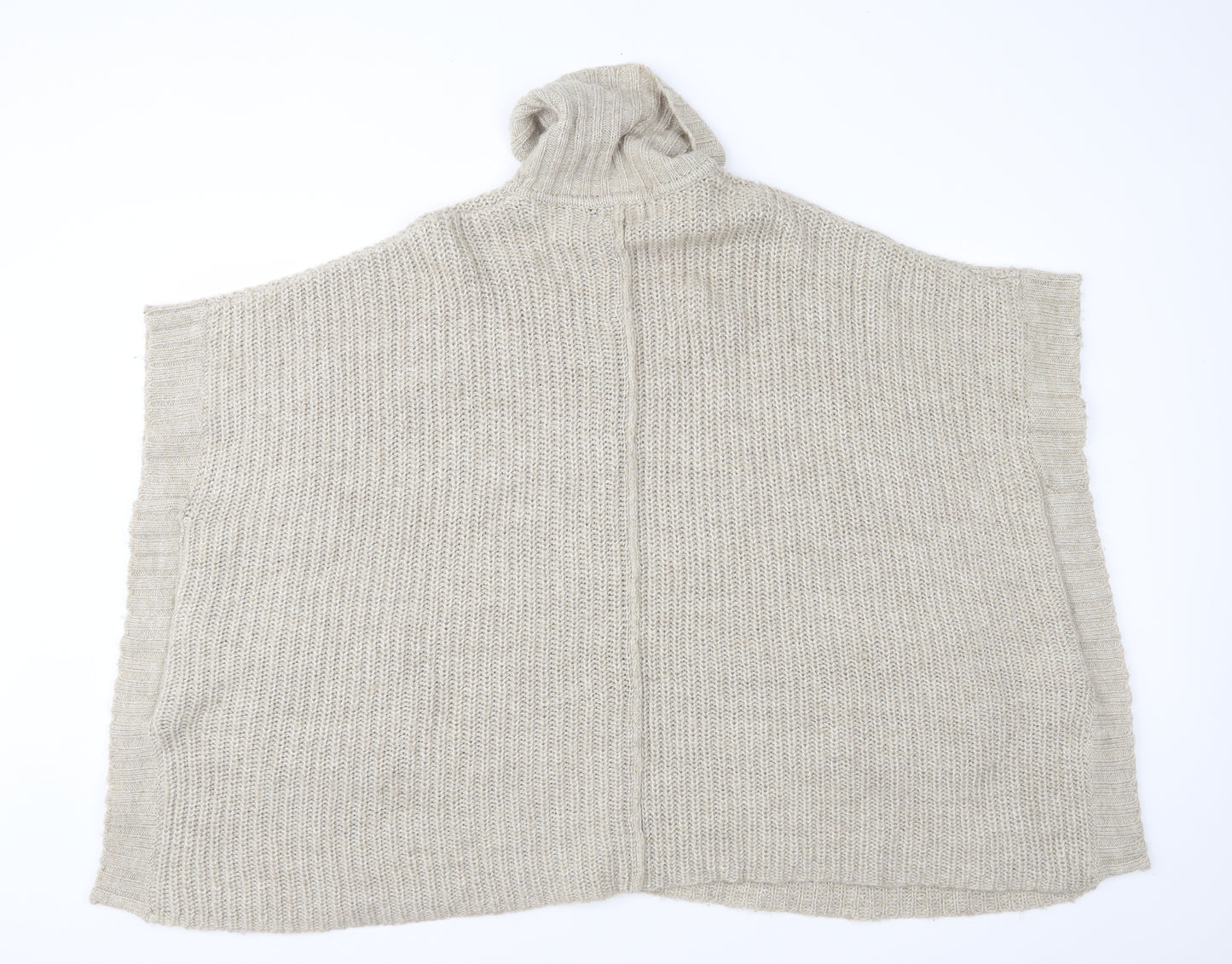 New Look Womens Beige  Knit Pullover Jumper Size S