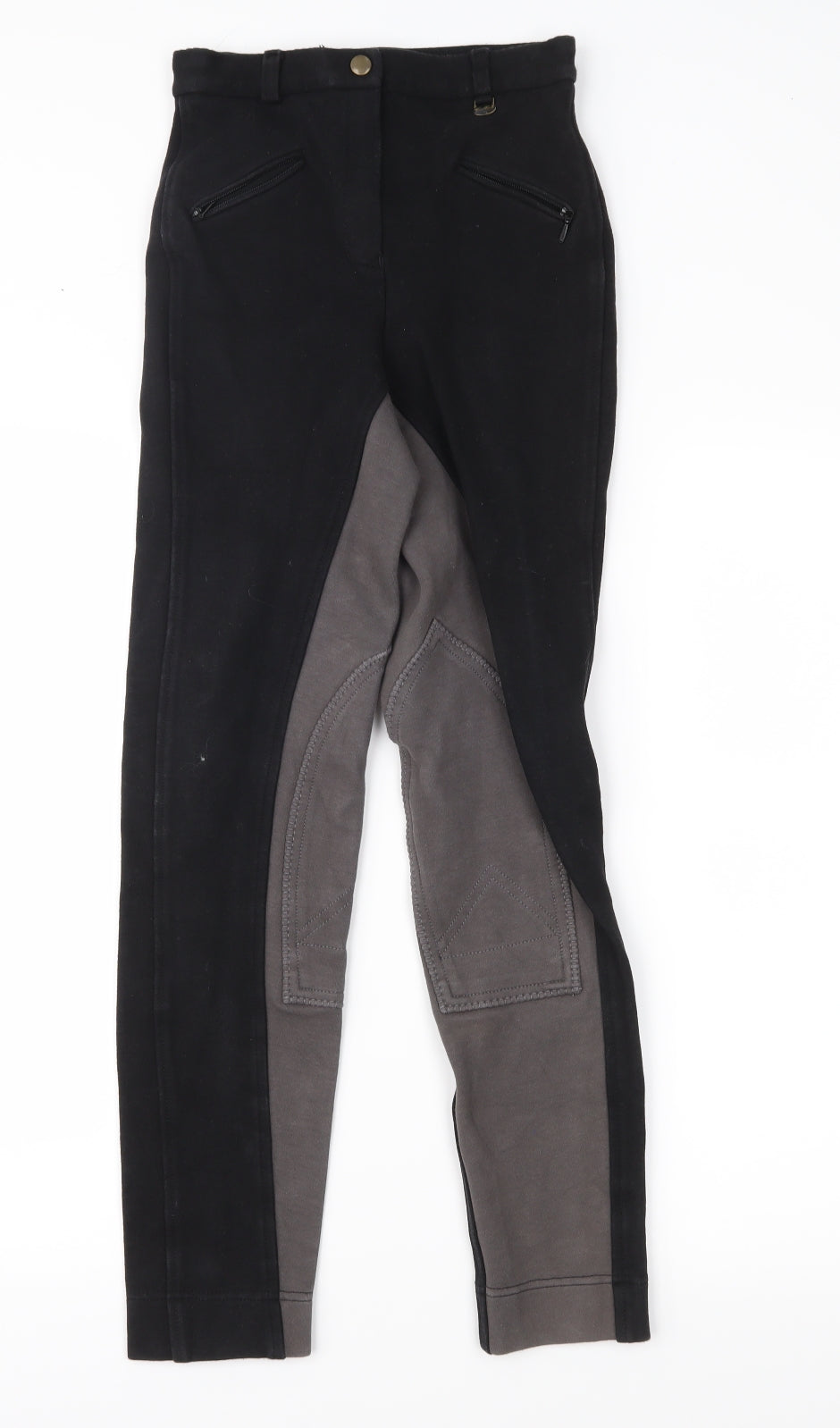 Gallop Womens Black   Trousers  Size 24 in L27 in - Jodhpurs