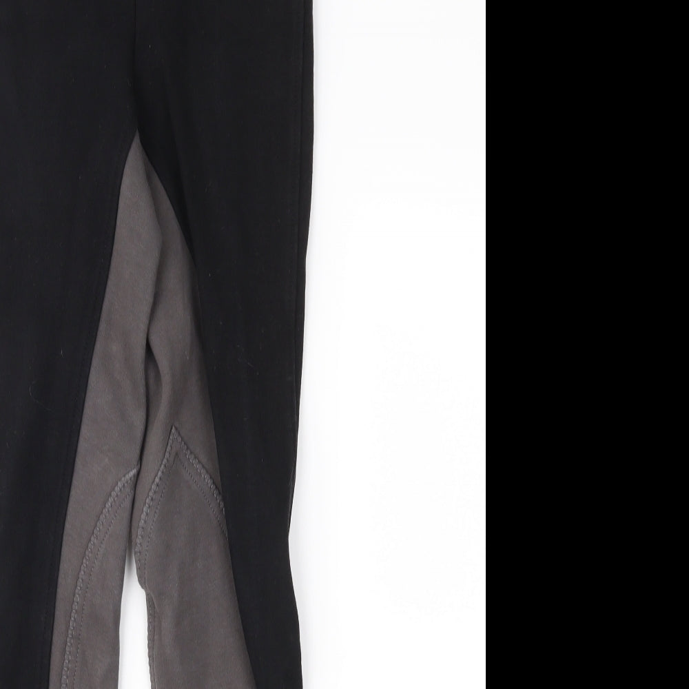 Gallop Womens Black   Trousers  Size 24 in L27 in - Jodhpurs