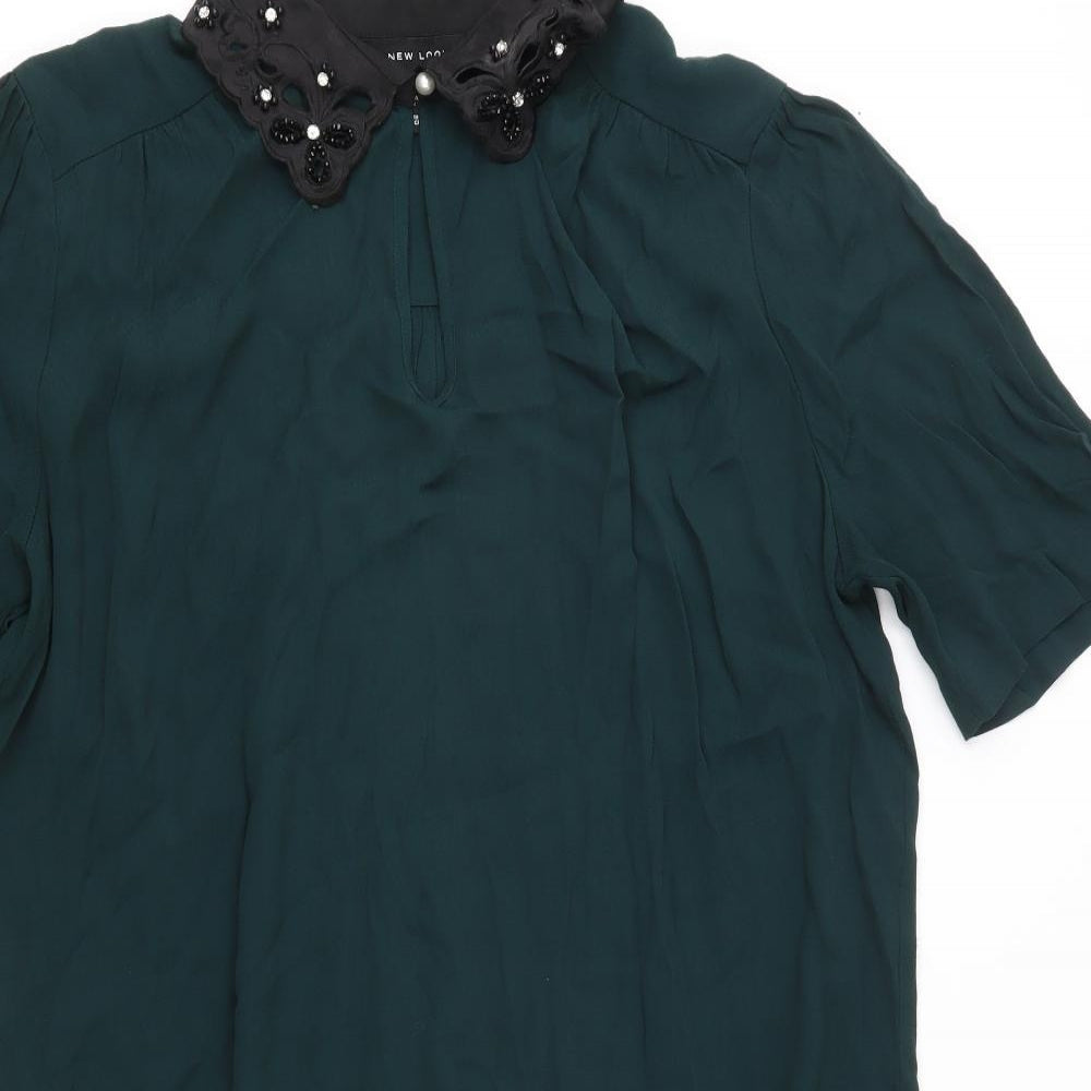 New Look Womens Green   Fit & Flare  Size 14