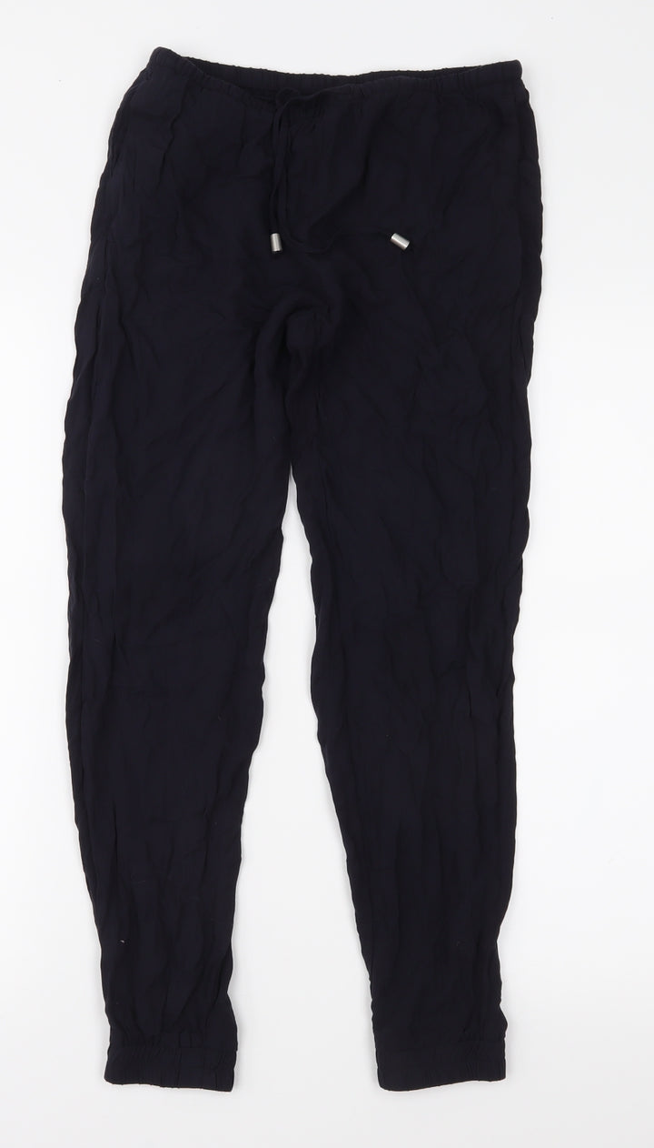 Divided Womens Black   Trousers  Size 6 L27 in