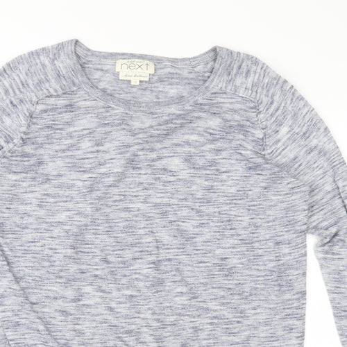 NEXT Womens Blue  Knit Pullover Jumper Size 12