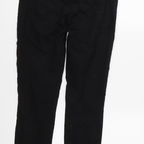 Denim & Co. Womens Black  Denim Jegging Jeans Size 8 L32 in