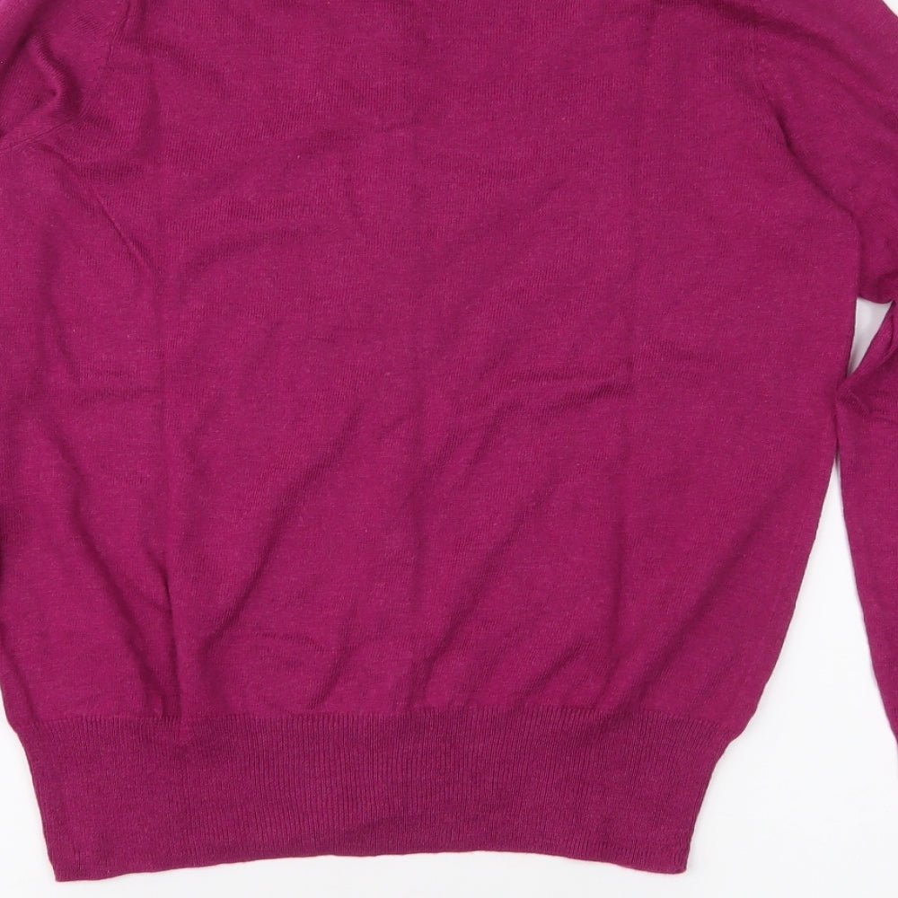 NEXT Womens Purple  Knit Cardigan Jumper Size 10