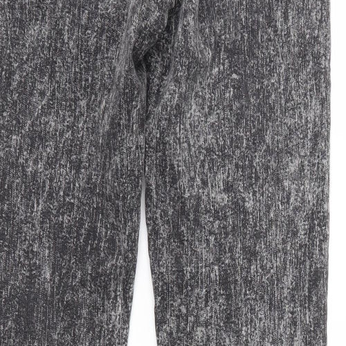 H&M Womens Black  Denim Skinny Jeans Size 8 L28 in