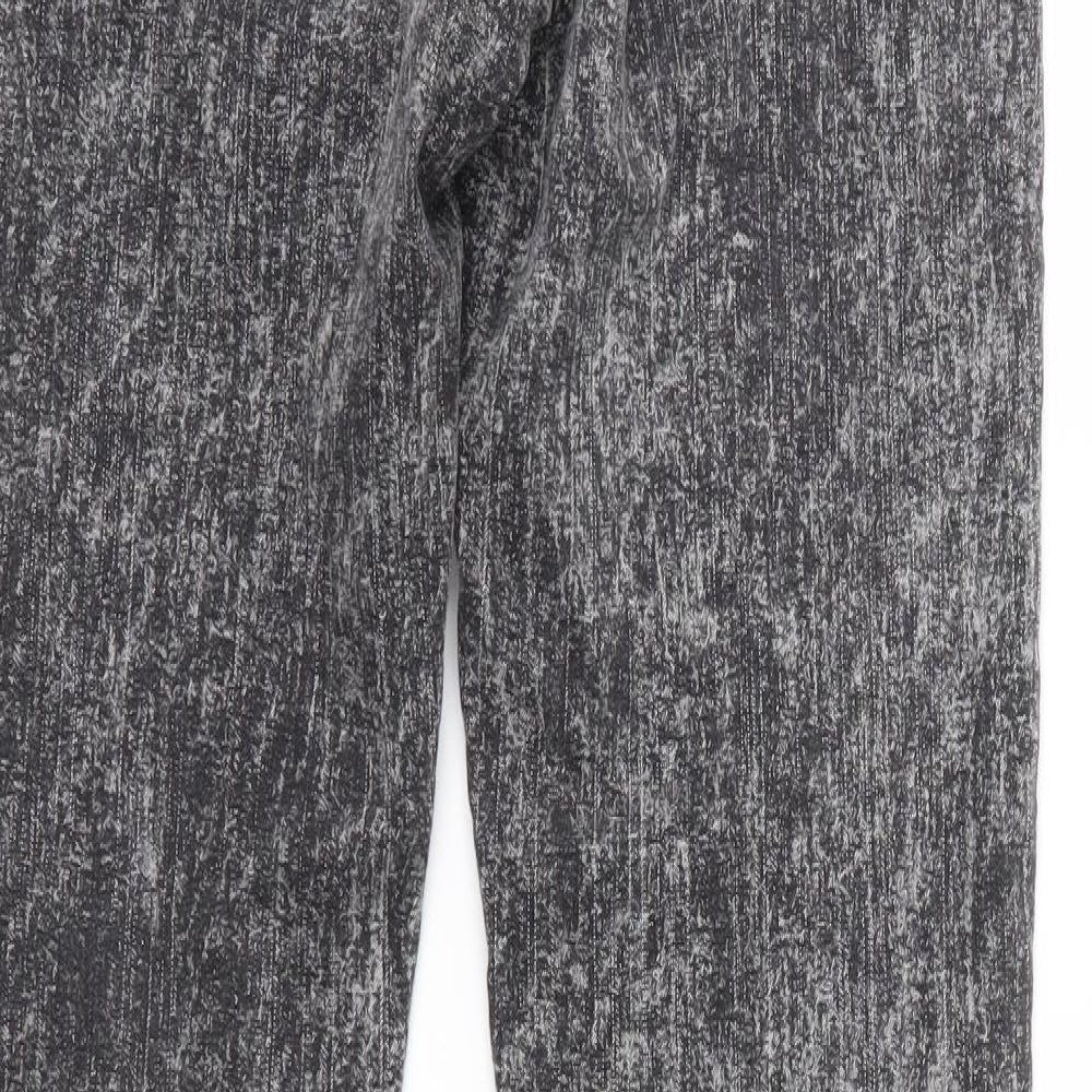 H&M Womens Black  Denim Skinny Jeans Size 8 L28 in
