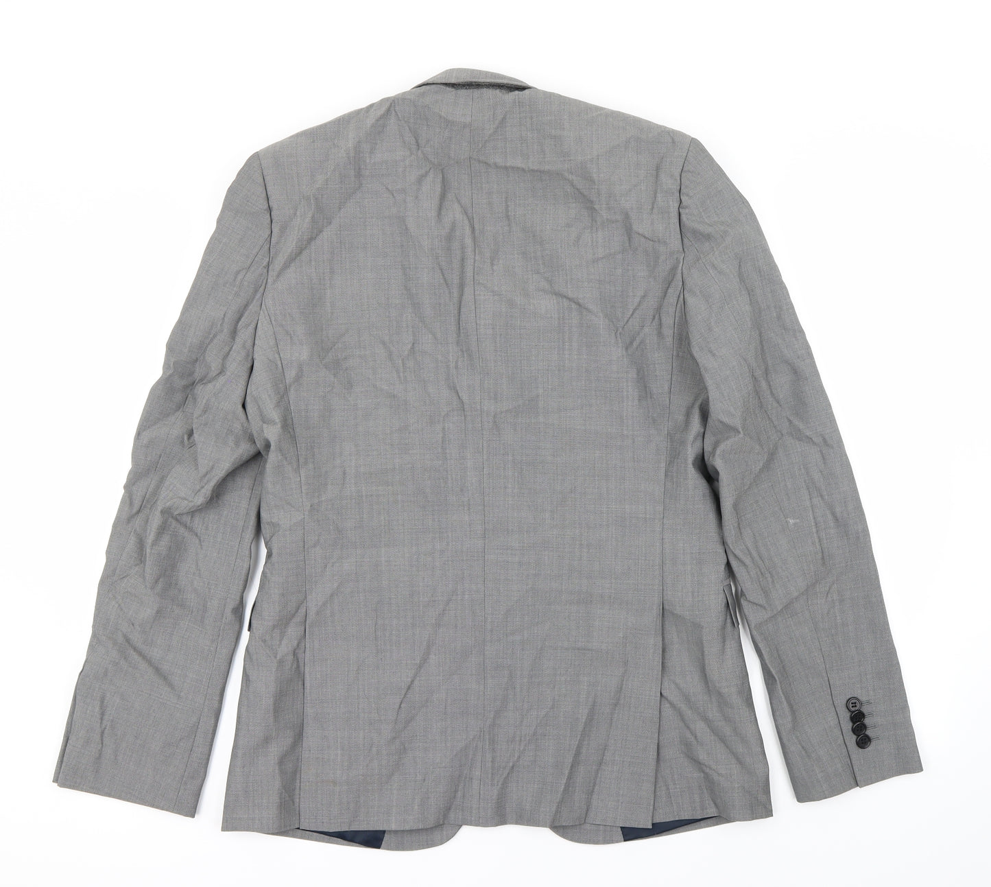 Topman Mens Grey   Jacket Blazer Size 38