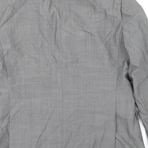 Topman Mens Grey   Jacket Blazer Size 38