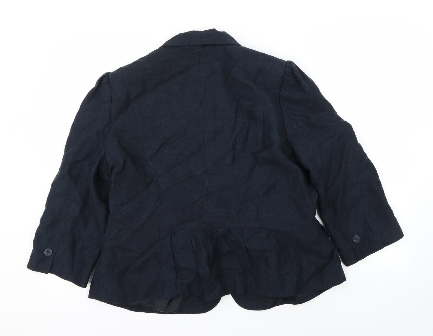 Viyella Womens Blue   Jacket Blazer Size 14