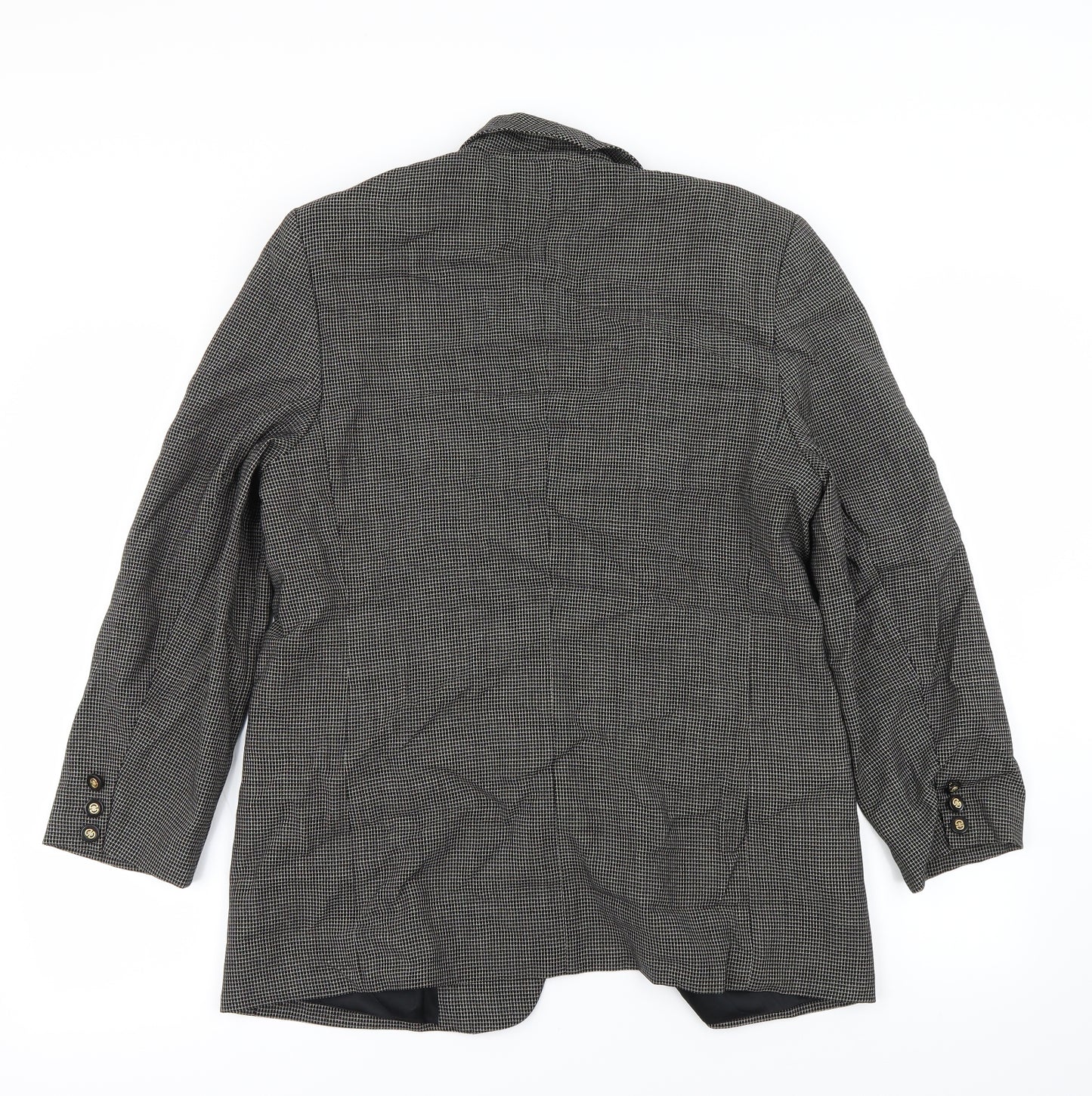 ara Womens Brown Ikat  Jacket Blazer Size 14