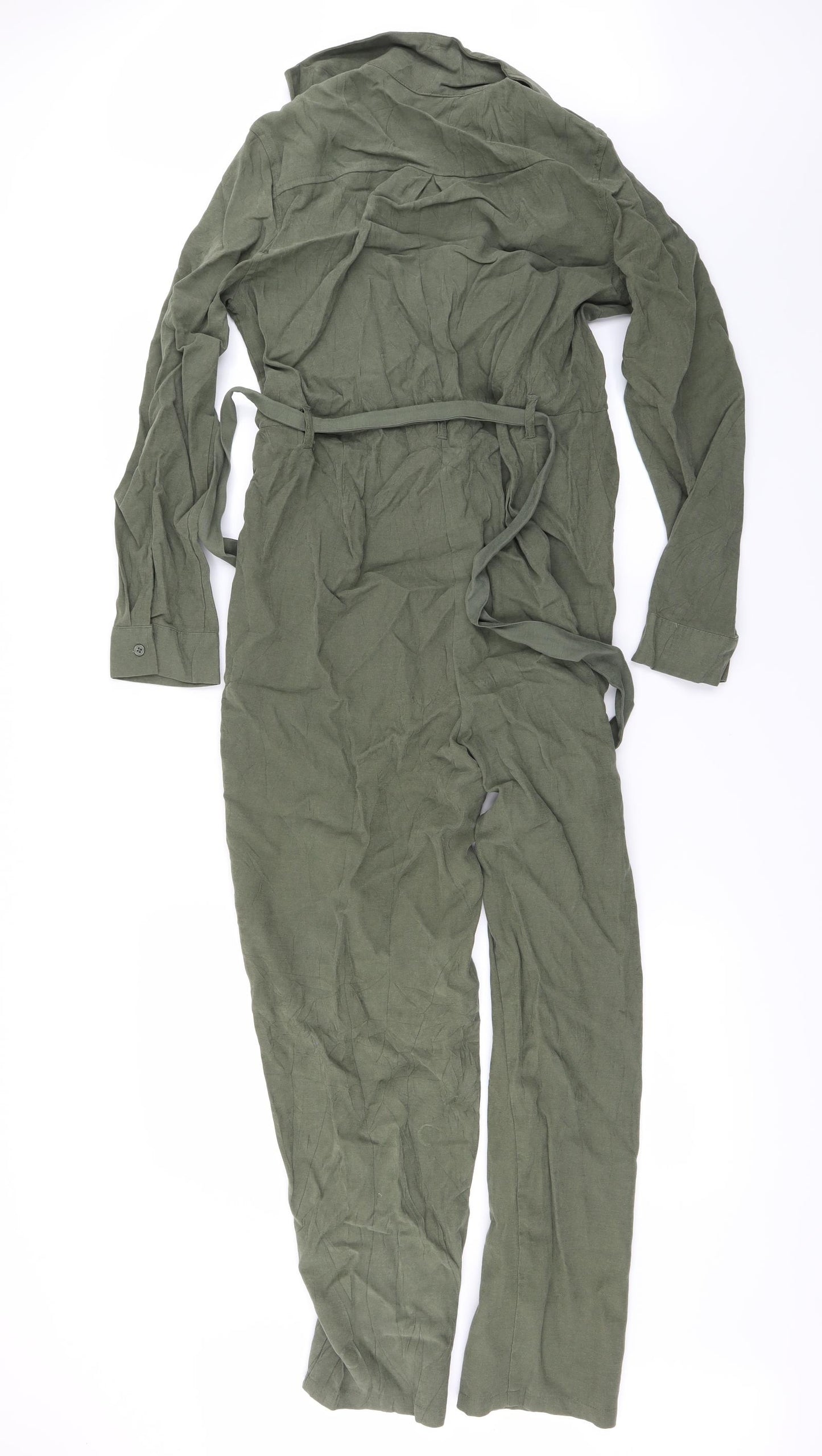 Miss Selfridge Womens Green   Jumpsuit One-Piece Size 12