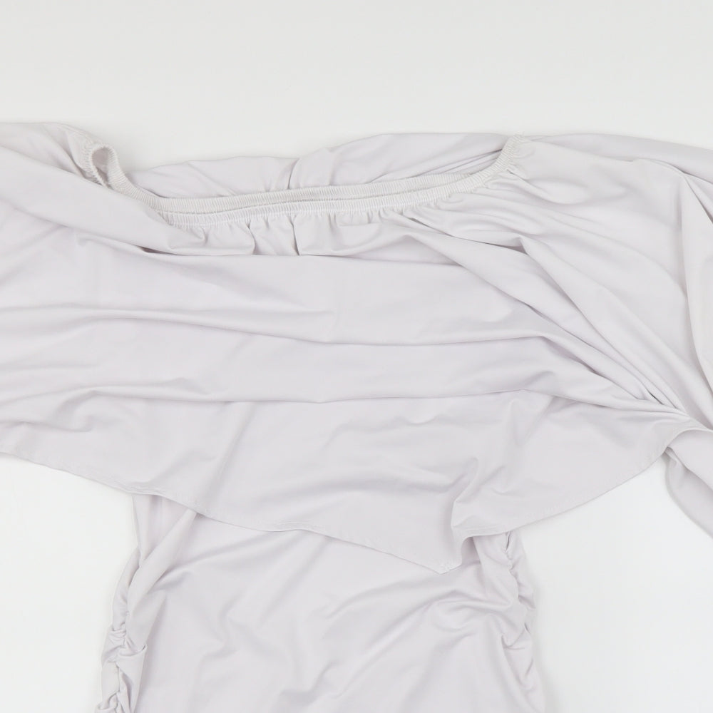 Preworn Womens White   Fit & Flare  Size S